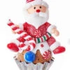 Kurt Adler Gingerbread Cupcake Ornament - Santa