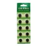 Kurt Adler LR44 Button Cell Batteries - 10 Pack