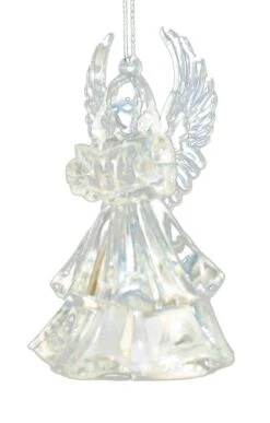 Kurt Adler Battery-Operated LED Angel Ornament - Trumpet -Festive Ornaments Deals azfk2wiibab51xonfgk1