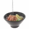 Kurt Adler Dinner Bowl Ornament - Noodles And Beef