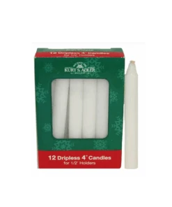 Kurt Adler White Dripless Candle For Glockenspell Chimes - 12 Piece Box Set -Festive Ornaments Deals bgbdhxqyqioai1sh2kgg