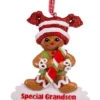 Kurt Adler Gingerbread Special Grandson Ornament