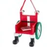 Kurt Adler Santa Design Wheelchair Ornament