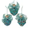 Kurt Adler Peacock Fairy Ornament -