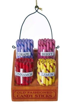 Kurt Adler Country Store Candy Sticks Ornament
