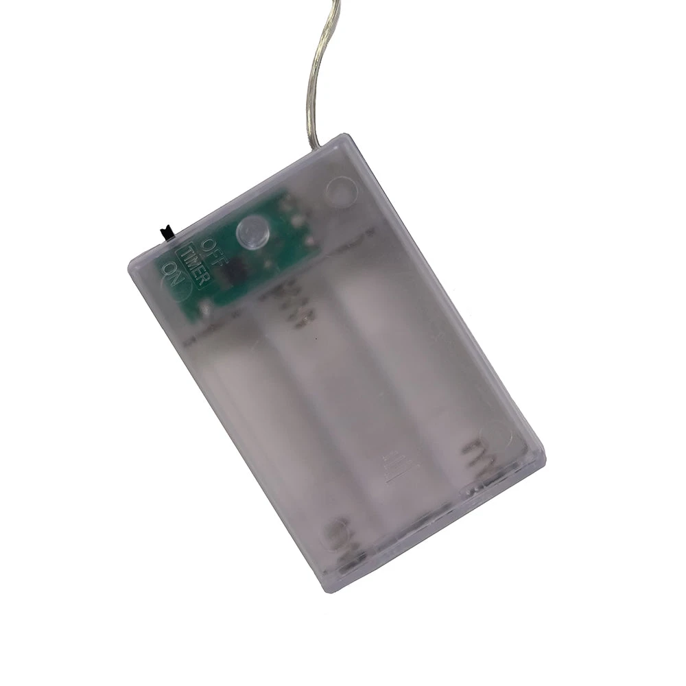 Kurt Adler 20-Light Battery-Operated LED Cannabis Fairie String Lights 4 Kurt Adler 20-Light Battery-Operated LED Cannabis Fairie String Lights - Image 4