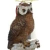 Kurt Adler Owl Wearing A Santa Hat Ornament