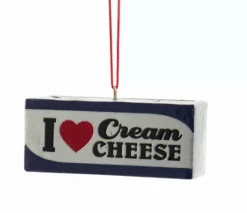 Kurt Adler Cream Cheese Block Ornament