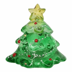 Kurt Adler Acrylic LED Christmas Pin - Tree