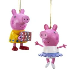 Kurt Adler Peppa Pig Ornament - Yellow Dress -Festive Ornaments Deals d69a8d7lcgew9tc0ubme