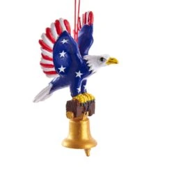 Kurt Adler American Eagle With Bell Ornament -Festive Ornaments Deals da06ui8kwn9iccdqmmvh