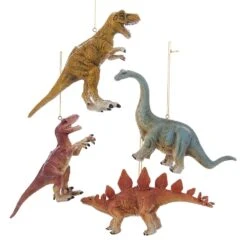 Kurt Adler Plastic Dinosaur Ornament -