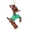 Kurt Adler Rudolph The Red Nose Reindeer Ornament - Rudolph In An Ugly Sweather