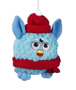 Kurt Adler Furby Plush Mini Ornament - Blue -Festive Ornaments Deals e3yndukncsxefwjrtj9y