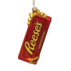 Kurt Adler Glass Reese's Peanut Butter Cups Ornament -Festive Ornaments Deals e4ahv7zw37oynauobp9v