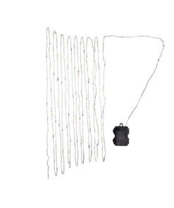 Kurt Adler 100-Light Battery-Operated Dual Color (Warm White And Multicolored) LED Silver Wire Light Set -Festive Ornaments Deals eb3cer56snogxnm1z3xh