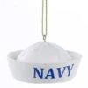 Kurt Adler US Navy Cap Ornament - Enlisted Male