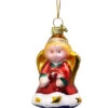 Kurt Adler 3 Inch Boxed Glass Ornament - Angel