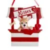 Kurt Adler Dog Kisses - Kissing Booth Ornament - Chihuahua