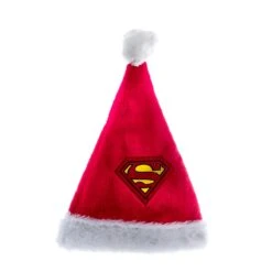 Kurt Adler Superman Santa Hat