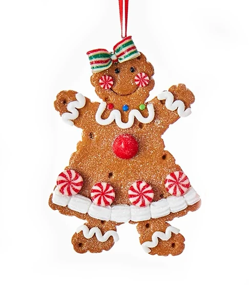 Kurt Adler Gingerbread Ornament - 2 Kurt Adler Gingerbread Ornament - - Image 2