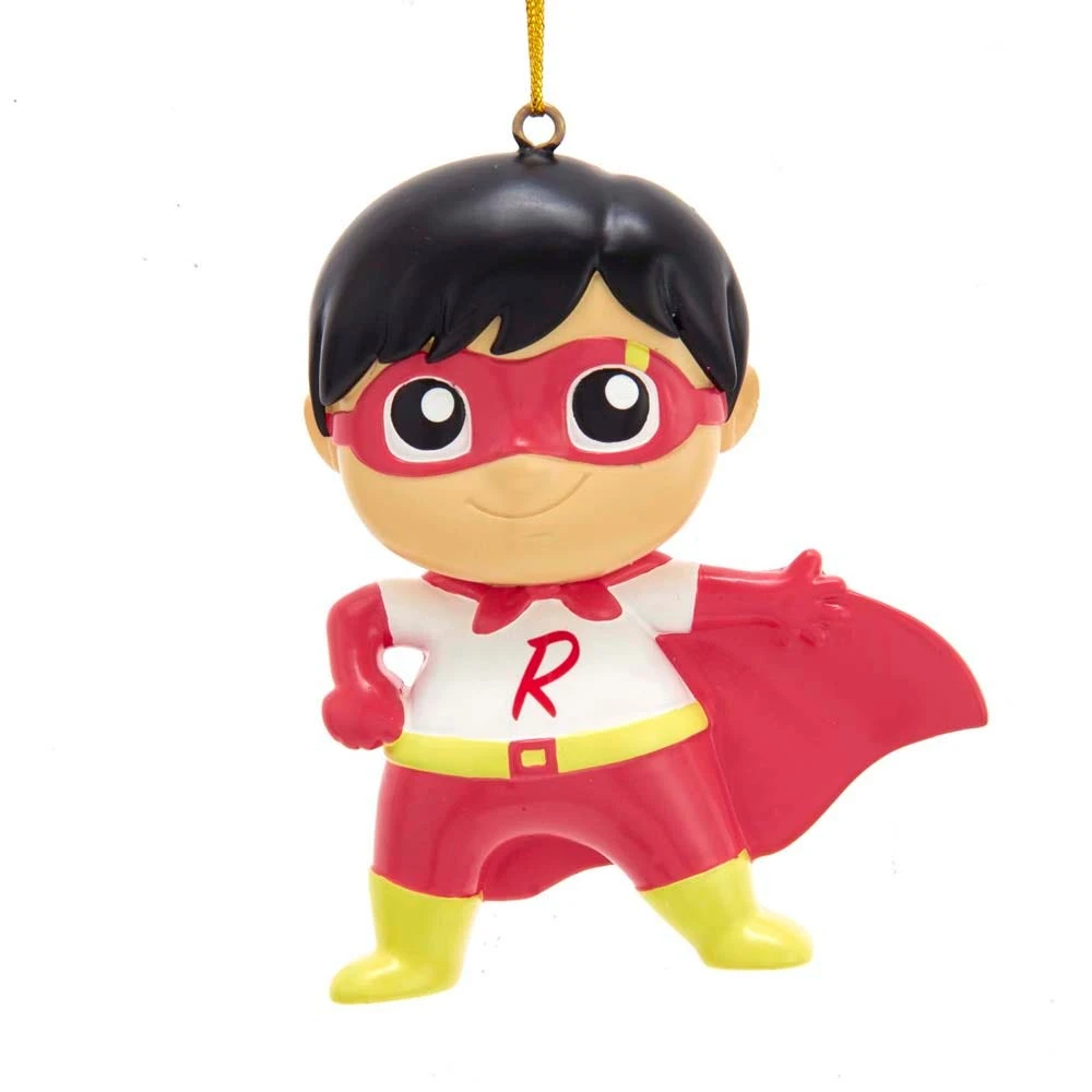 Kurt Adler Ryan's World Super Hero Ornament 1 Kurt Adler Ryan's World Super Hero Ornament