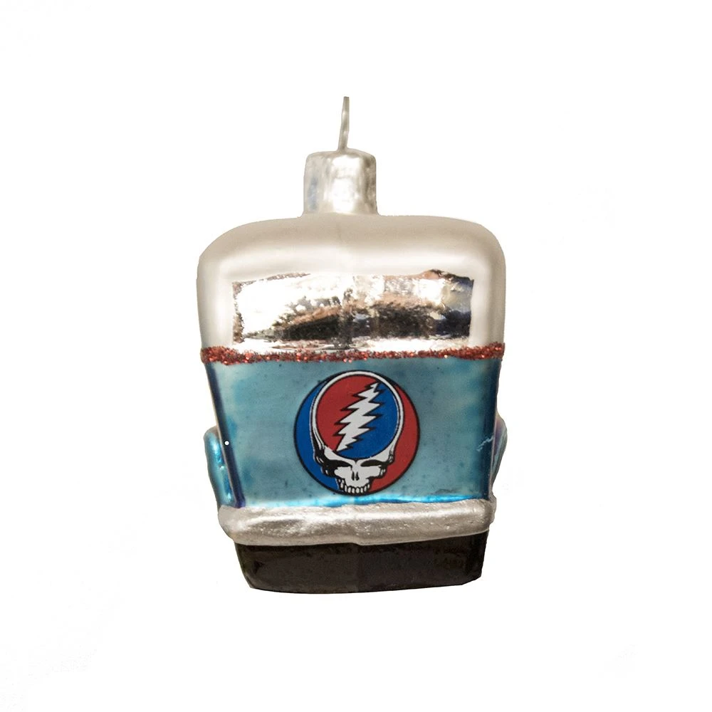 Kurt Adler Grateful Dead Bus Glass Ornament 2 Kurt Adler Grateful Dead Bus Glass Ornament - Image 2