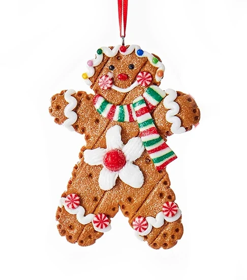 Kurt Adler Gingerbread Ornament - 4 Kurt Adler Gingerbread Ornament - - Image 4