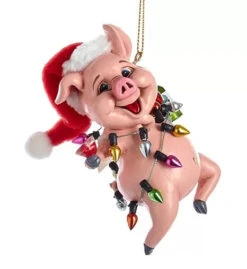 Kurt Adler Party Pig Ornament