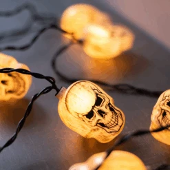 Kurt Adler Skull Head 10 Light String Light Set -Festive Ornaments Deals g0avkrdf1q9jusnfuoui
