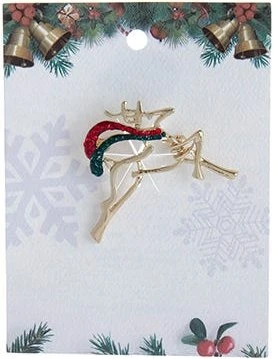 Kurt Adler Enamel Finish Pin - Reindeer 3 Kurt Adler Enamel Finish Pin - Reindeer - Image 3