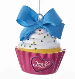 Kurt Adler JoJo Siwa Ornament - Cupcake