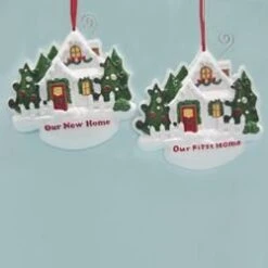 Kurt Adler Our First/New Home Ornament - First -Festive Ornaments Deals gq6ukdzhlpdimpuq6nqq