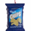 Kurt Adler Snack Bag Ornaments - Ripple Chips
