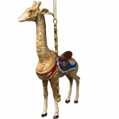 Kurt Adler Resin Carousel Assortment Ornament - Giraffe
