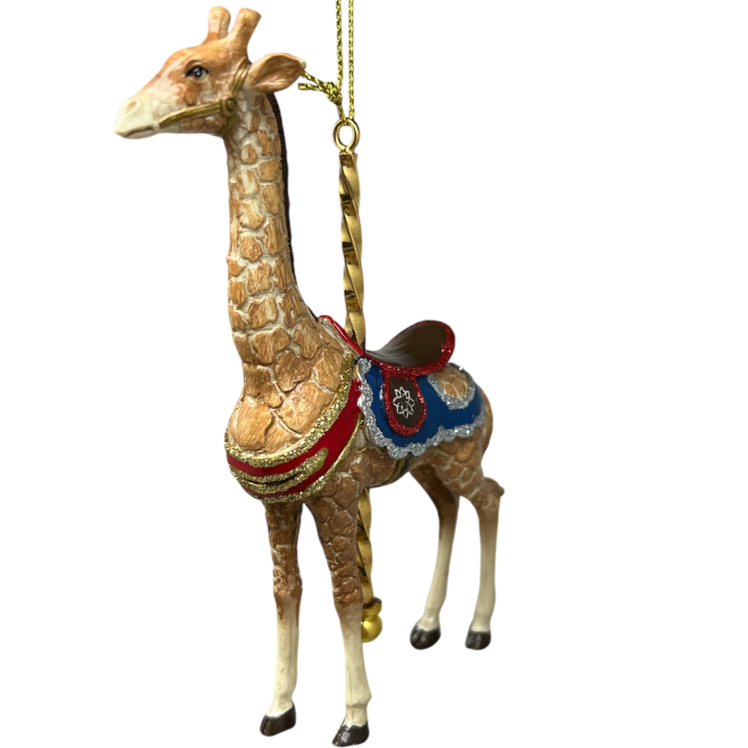 Kurt Adler Resin Carousel Assortment Ornament - Giraffe 1 Kurt Adler Resin Carousel Assortment Ornament - Giraffe