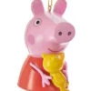 Kurt Adler Peppa Pig Plastic Ornament - Teddy
