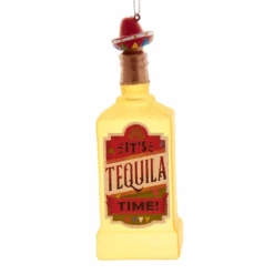 Kurt Adler It's Tequila Time Glass Ornament