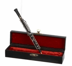 Kurt Adler Oboe Ornament With Case