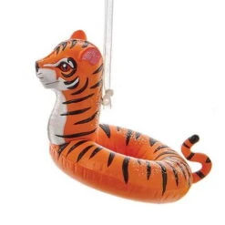 Kurt Adler Jungle Animal In Float Ornament - Tiger