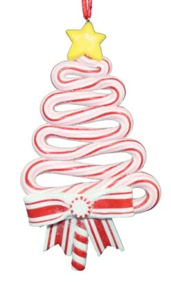 Kurt Adler Candycane Treats Hanging Ornament - Red Tree