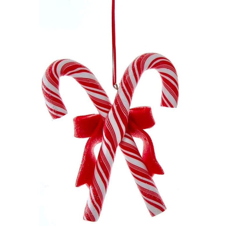 Kurt Adler Crisscross Candy Cane Ornament 2 Kurt Adler Crisscross Candy Cane Ornament - Image 2