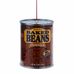Kurt Adler Can Of Homestyle Baked Beans - Ornament