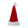 Kurt Adler Classic Plush Santa Hat With Fur Cuff And Pom-Pom