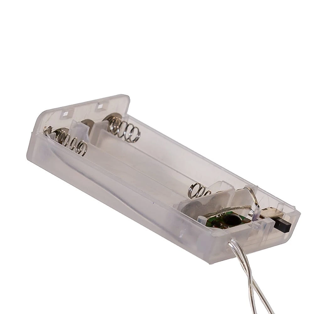 Kurt Adler 25-Light Battery-Operated Cool White LED Fairy Lights 2 Kurt Adler 25-Light Battery-Operated Cool White LED Fairy Lights - Image 2