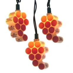 Kurt Adler 10-Light Wine Cork Light Set