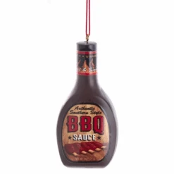 Kurt Adler BBQ Sauce Bottle Ornament