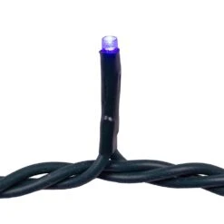 Kurt Adler 300-Light 3MM Blue LED Green Wire Jingle Bright Light Set - 50 Feet Long -Festive Ornaments Deals ikzckcqucc7vsj4pj3o3