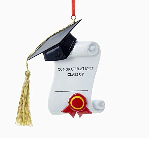Kurt Adler Graduation Ornament With Cap And Tassle 7 Kurt Adler Graduation Ornament With Cap And Tassle - Image 7