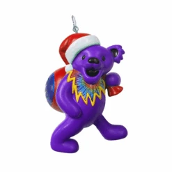 Kurt Adler Grateful Dead Bear With Toy Bag Ornament - 6 Kurt Adler Grateful Dead Bear With Toy Bag Ornament - -Festive Ornaments Deals iupxhjfajkrw46pmsjb9